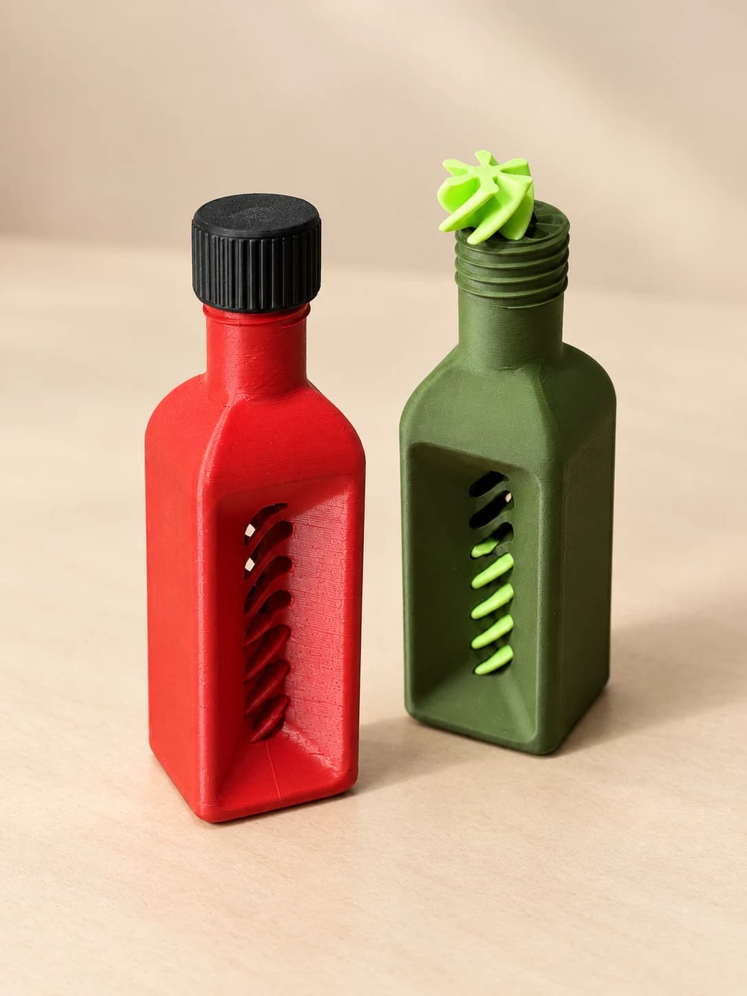 Garrafa Sensorial Ketchup-Azeite